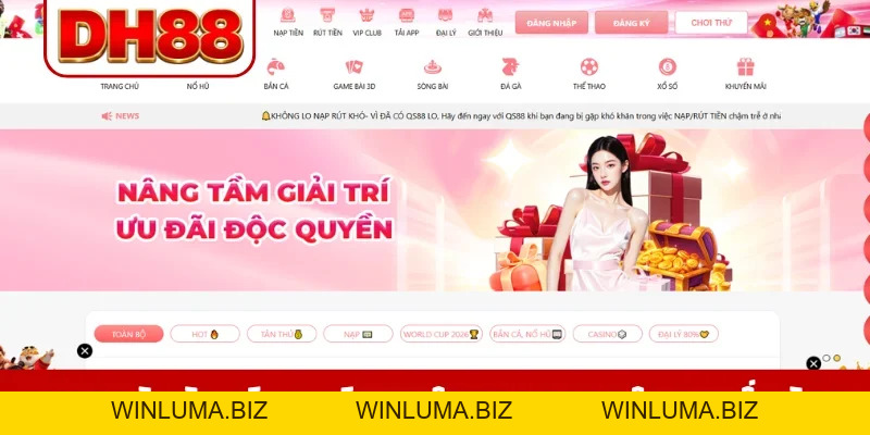 Đối Tác DH88 - Những Nhà Phát Hành Game Danh Tiếng Thế Giới - WINLUMA.BIZ