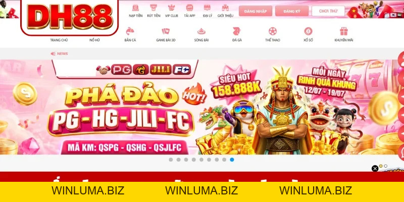 DH88 agen – Trang Chủ Chính Thức Nhà Cái DH88.COM T10/2026 | Link Tải App 888K - WINLUMA.BIZ