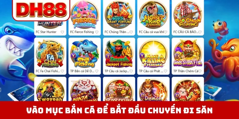 Bắn Cá DH88 - Trải Nghiệm Săn Kho Báu Đại Dương Chân Thực - WINLUMA.BIZ